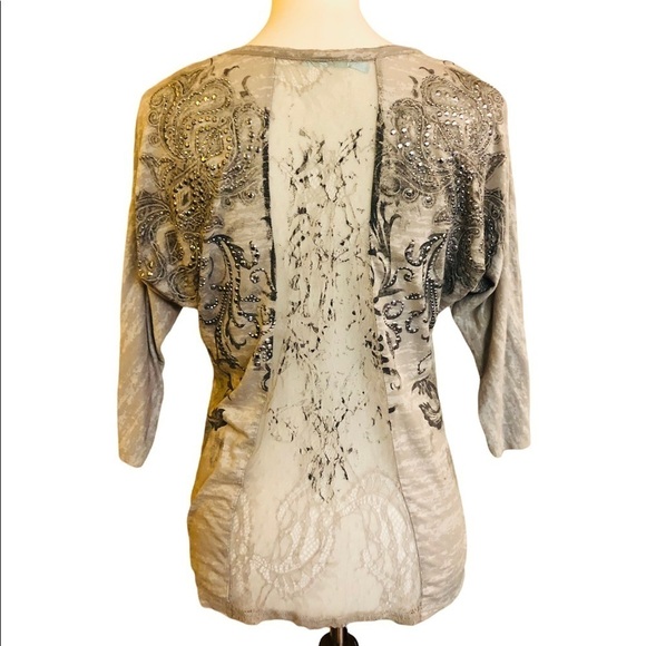 Embellished and Lace Top by Maurices - Picture 5 of 13